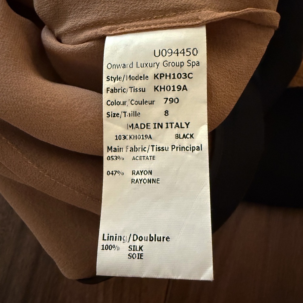 Michael Kors Collection Black and Tan Skirt - Picture 7 of 7